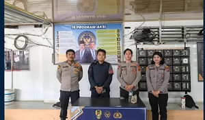 Lapas Kotapinang Libatkan Personil Polres Labusel untuk Pengamanan Layanan Kunjungan Hari Raya Idul Fitri