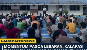 Kalapas Kotanopan Sampaikan Arahan kepada Warga Binaan