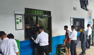 Petugas Lapas Gunungtua Kembali Lakukan Penggeledahan Kamar Hunian Warga Binaan