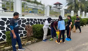 Kalapas Pimpin Langsung Kurvei Lingkungan, Wujud Nyata Keteladanan dan Kepedulian Lapas Muara Teweh