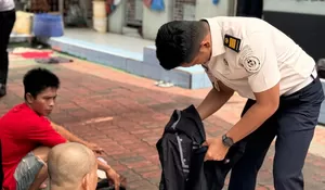 Deteksi Dini Gangguan Kamtib, Lapas Kotapinang Lakukan Penggeledahan Kamar Hunian Warga Binaan