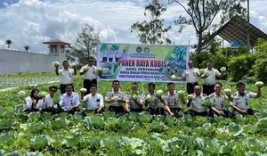 Wujudkan Ketahanan Pangan, Rutan Sidikalang Gelar Panen Raya Kubis Tahun 2026