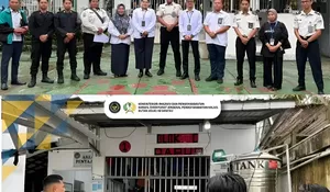 Hakim Pengawas dan Pengamat Laksanakan Pengawasan Pelaksanaan Putusan Pengadilan di Rutan Rantau
