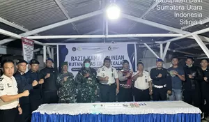 Wujudkan Rutan Bebas Narkoba, Rutan Sidikalang Gelar Razia Insidentil Gabungan Bersama TNI-Polri