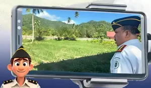 Kalapas Tahuna Tinjau Perkebunan, Wujudkan Ketahanan Pangan