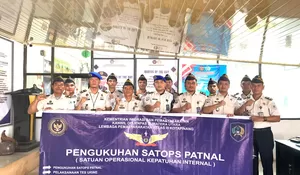 Perkuat Pengawasan Internal, Lapas Kotapinang Gelar Pengukuhan Satops Patnal