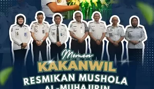 Kakanwil Ditjenpas Sumut Resmikan Mushola Al-Muhajirin, Wujud Peningkatan Keimanan dan Ketakwaan