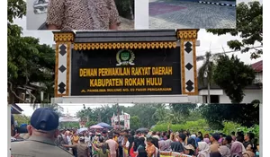 Teriakan Massa Aksi Kriminalisasi Seret  Sariman Siregar  Di Rokan Hulu Gempar ! Ternyata Kasusnya Dugaan Penggelapan Mobil