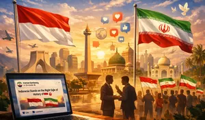 Sentimen Positif Publik Indonesia Terhadap Iran Picu Diskusi Diplomatik di Media Sosial