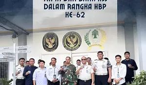 Rutan Rantau Laksanakan Tes Urin Bersama Kodim 1010 Tapin dan BNNK HSS dalam Rangka HBP ke-62