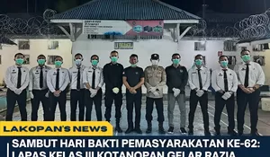 Peringati HBP ke-62, Lapas Kotanopan Gelar Razia Gabungan Bersama APH