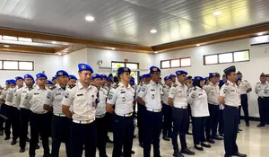 Perkuat Integritas dan Pengawasan Internal, Tiga Petugas Lapas Muara Teweh Ikuti Pengukuhan Satops Patnal