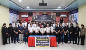 Lapas Rantauprapat Gelar Razia Gabungan Bersama APH, Perkuat Komitmen P4GN Jelang HBP ke-62
