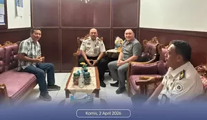 Kalapas Tahuna Terima Kunjungan Silaturahmi Ketua DPRD Kepulauan Sangihe
