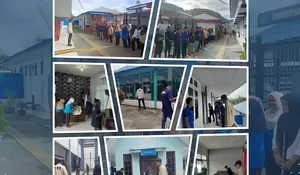 Semarak HBP ke-62, Lapas Panyabungan Gelar Bakti Sosial Bersih Lingkungan
