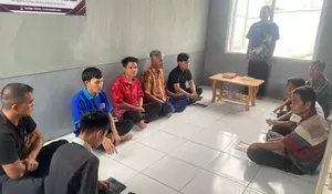 Warga Binaan Lapas Muara Teweh Beragama Hindu Laksanakan Ibadah dengan Khidmat