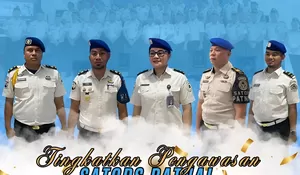 Tingkatkan Pengawasan, Lapas Kelas IIA Manado Mengikuti Pengukuhan Satops Patnal