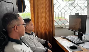 Perkuat Integritas dan Budaya Kepatuhan, Lapas Muara Teweh Ikuti Sosialisasi Standar Penyelenggaraan Penegakan Kepatuhan Internal