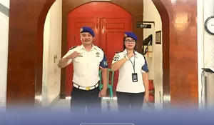 Dua Orang Pegawai Lapas Tahuna Ikuti Pengukuhan Satops Patnal