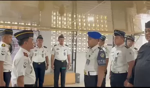 Disiplin dan Berintegritas, Satops Patnal Lapas Kotapinang Lakukan Pemeriksaan Kerapian Pegawai