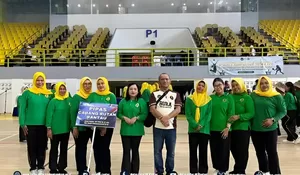 Rutan Rantau Ikuti Pekan Olahraga Hari Bhakti Pemasyarakatan ke-62 di Banjarbaru
