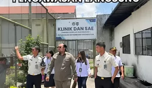 Rutan Humbang Hasundutan Terima Kunjungan Kimwasmat