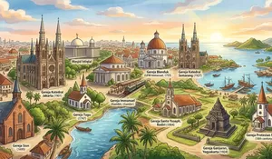 Menelusuri Jejak Arsitektur dan Iman, Ini 9 Gereja Tertua di Indonesia