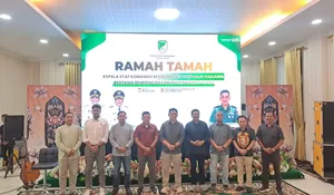 Perkuat Sinergitas Forkopimda, Kalapas Muara Teweh Hadiri Ramah Tamah Kasrem 102/Panju Panjung Bersama Pemkab Barito Utara