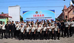 Lapas Rantauprapat Gelar Apel Ikrar Zero Halinar, Perkuat Komitmen Integritas Tahun 2026