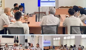 Perkuat Pembangunan WBK, Bapas Muara Teweh Gelar Rapat Pengenalan Aplikasi STAR RB ZI