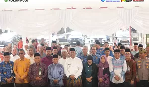 Bupati Anton Hidupkan Kembali Nadi Pasar Modern Pasir Pengaraian, Dirut BUMD Perumda RHJ :  PAD Hampir Rp 20 Miliar 