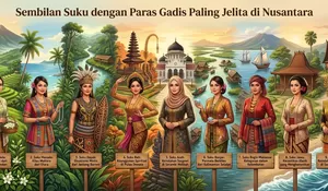 Menyingkap Tabir Surga yang Tercecer: Pesona Sembilan Suku dengan Paras Gadis Paling Jelita di Nusantara
