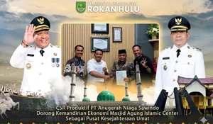 CSR Produkrif PT ANS, Dorong Kemandirian Ekonomi MAIC Sebagai Pusat Kesejahteraan Umat