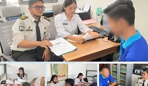 PK Bapas Muara Teweh Laksanakan Wawancara Litmas untuk Reintegrasi, Libatkan Peserta Magang Kemenaker