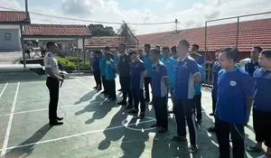 Ka. KPLP Lapas Muara Teweh Berikan Pengarahan kepada Tamping, Tegaskan Komitmen Anti Narkoba dan Handphone Ilegal