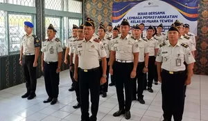 Kalapas Muara Teweh Pimpin Langsung Pengucapan Ikrar Bersama Zero HALINAR, Tegaskan Komitmen Lapas Bersih dan Berintegritas