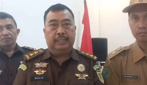Kejaksaan Sidoarjo Sosialisasi Jaga Desa Di Ruang Aula Kantor Camat Balongbendo Bersama Kepala desa Sidoarjo  Barat