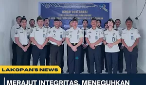 Merajut Integritas, Meneguhkan Komitmen : Lapas Kotanopan Deklarasi Ikrar Zero Halinar