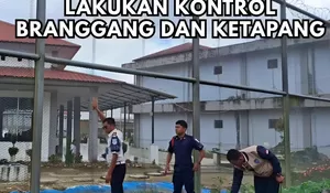 Tetap Waspada, Ka.KPR Rutan Humbang Hasundutan Lakukan Kontrol Branggang dan Ketapang
