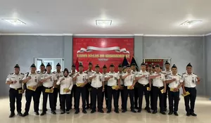 21 April Istimewa! 21 ASN Lapas Gunungsitoli Terima Kenaikan Pangkat