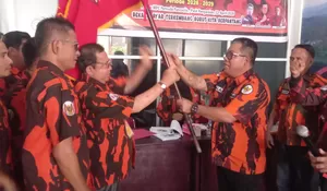 Aklamasi, Tengku Syafril Arif Kembali Terpilih Ketua Pemuda Pancasila PAC Kepenuhan Hulu