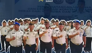 Ikrar Bebas Narkoba dan HP Digelorakan, Kakanwil Ditjenpas Sumut: Perubahan Dimulai dari Hal Kecil