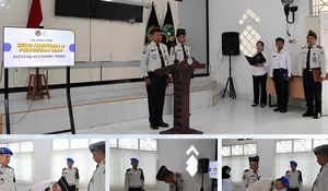 ‎Jajaran Pegawai Bapas Muara Teweh Laksanakan Deklarasi Ikrar Zero Narkoba dan Pungutan Liar