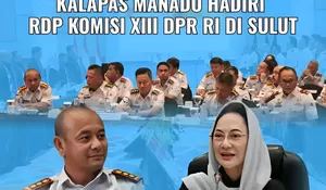 Kepala Lapas Kelas IIA Manado Hadiri RDP Komisi XIII DPR RI di Sulut