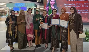 Tampil Memukau, Srikandi Repnas Jatim Raih Kategori Terfavorit di Ajang Kartini 2026 Kadin Jatim