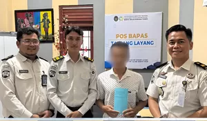 ‎Jalankan Pelayanan, Pos Bapas Muara Teweh di Tamiang Layang Layani Bimbingan Wajib Lapor