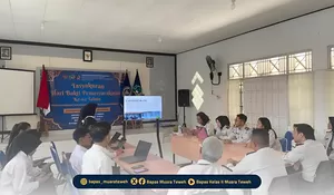 Pemagang Kemnaker Sampaikan Gagasan Inovasi untuk Kemajuan Bapas Muara Teweh