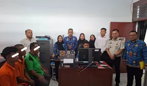 Lapas Gunungtua Fasilitasi Perekaman dan Pemadanan Data Kependudukan bagi Warga Binaan
