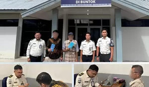 Perdana, Pos Bapas Muara Teweh Laksanakan Registrasi dan Penerimaan Klien