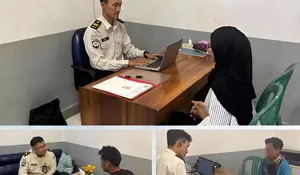 ‎Komitmen Berikan Pelayanan Prima, PK Bapas Muara Teweh Laksanakan Litmas di Pos Bapas Buntok